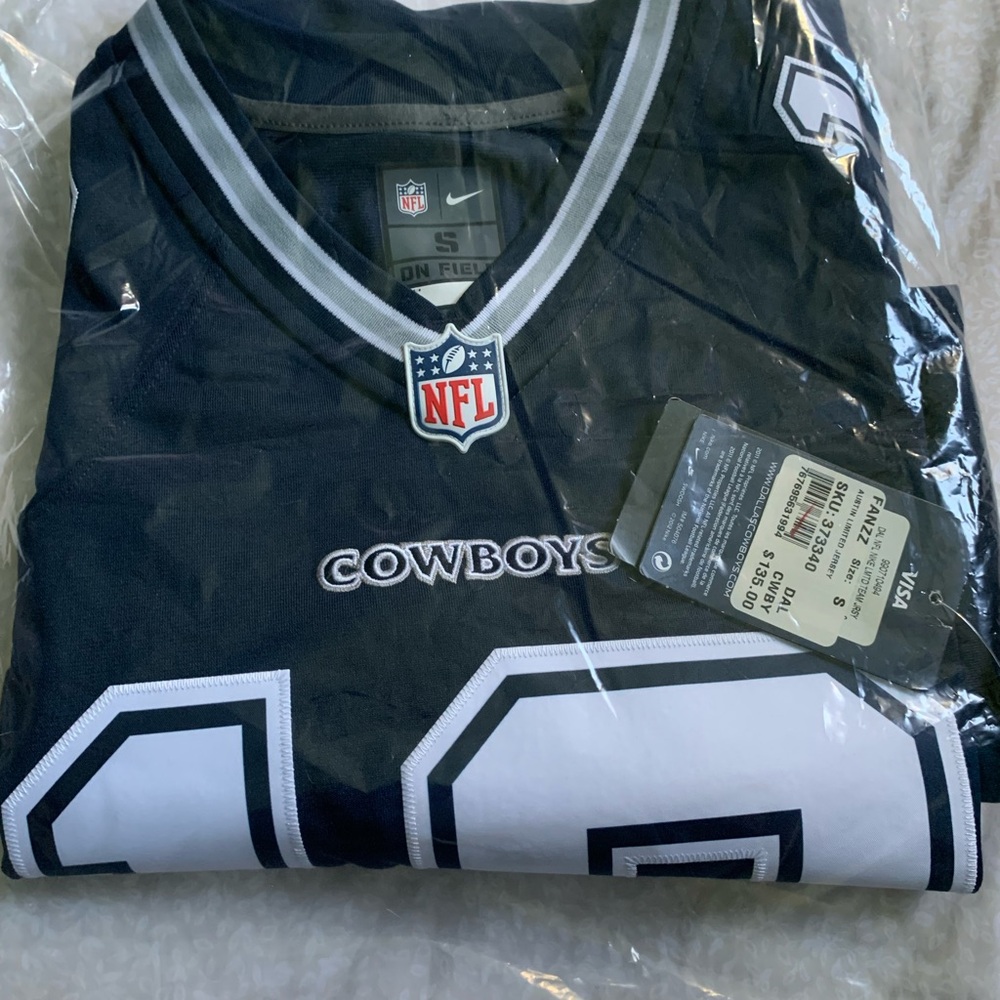 Nike Cowboys NFL Jersey in Black and White